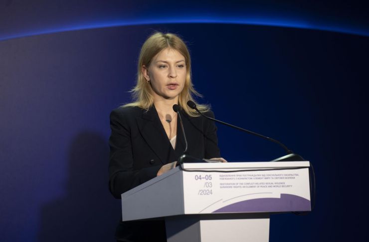 Заступниця Голови Верховної Ради України Олена Кондратюк взяла участь у міжнародній платформі «Відновлення прав постраждалих від сексуального насильства, пов’язаного з конфліктом: елемент миру та світової безпеки».
