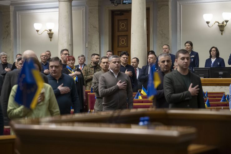 Пленарне засідання Верховної Ради України.