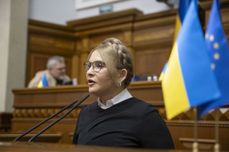 Пленарне засідання Верховної Ради України. Тимошенко