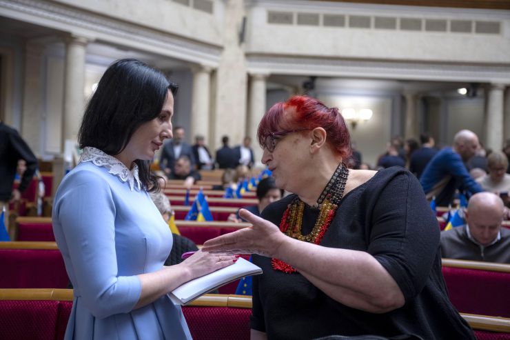 Пленарне засідання Верховної Ради України. Борзова, Третьякова