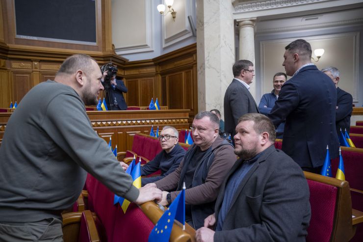 Пленарне засідання Верховної Ради України. Клочко