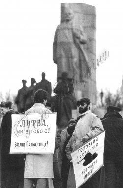 Мітинги. Січень-лютий 1991 року