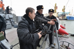 Місто Маріуполь Донецька область.
Маріупольський загін морської охорони - єдиний такий підрозділ в Азовському морі. За час бойових дій на Сході морські прикордонники неодноразово доводили здатність ефективно охороняти морські рубежі держави. 