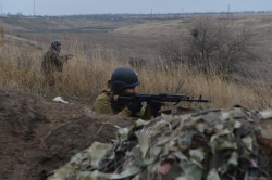 У День морської піхоти начальник Генерального штабу ЗСУ Віктор Муженко особисто привітав лицарів чорних беретів 36 окремої бригади морської піхоти. 