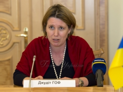 Зустріч Голови Верховної Ради України Андрія Парубія з Надзвичайним і Повноважним Послом Сполученого Королівства Великої Британії та Північної Ірландії в Україні Джудіт Гоф.