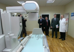 У поліклініці СБУ презентовано рентгенологічну установку, аналогів якої не має в Україні. 