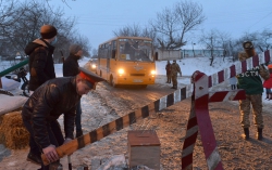 ТЕРНОПІЛЬСЬКА ОБЛАСТЬ. Борщівський район. У селі Горошова та Устя відзначили свято Маланки.