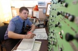 Церемонія передачі Координатором проектів ОБСЄ в Україні Послом  Любомиром Копаєм Центральній виборчій комісії 971 комп'ютера.