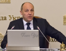Голова ВР Андрій Парубій на засідання Погоджувальної ради у Верховній Раді України.