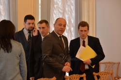 Зустріч Голови Верховної Ради України Андрія Парубія з Заступником Генерального Секретаря НАТО Роуз Геттемюллер.