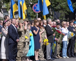 Урочістості з нагоди Дня Конституції України в Києві.