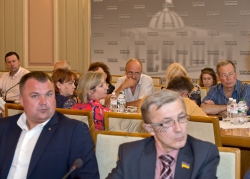 Зустріч голови Комітету Верховної Ради України з питань охорони здоров’я Ольги Богомолець з представниками комісій з питань охорони здоров’я обласних та районних рад.