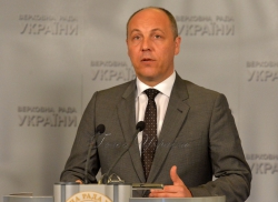 Відбувся брифінг Голови Верховної Ради Українї Андрія Парубія.