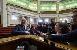 Екскурсія для представників ЗМІ по історичній будівлі Верховної Ради України.
