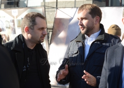 Київ, Майдан Незалежності. Відкриття виставки 