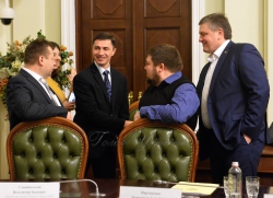 Голова Верховної Ради України Андрій Парубій взяв участь в урочистій церемонії відкриття Програми стажування в Апараті Верховної Ради України у 2018 році.
