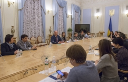 Голова Верховної Ради України Андрій Парубій провів зустріч з громадськими експертами щодо пріоритетів порядку денного на восьму сесію Верховної Ради восьмого скликання.