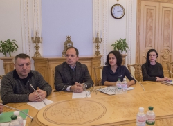 Зустріч Голови Верховної Ради України Андрія Парубія з представниками волонтерських організацій.