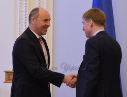 Зустріч Голови Верховної Ради України Андрія Парубія з співдоповідачем комітету ПАРЄ з питань дотримання обов’язків та зобов’язань державами-членами Ради Європи (Моніторинговий комітет) Е.Н.Кроссом