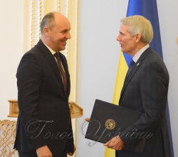 Зустріч Голови Верховної Ради України Андрія Парубія з Сенатором Конгресу Сполучених Штатів Америки Робом Портманом.