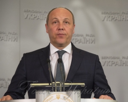 Брифінг Голови Верховної Ради України Андрія Парубія.