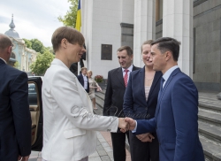 Зустріч Голови Верховної Ради України Андрія Парубія з Президентом Естонської Республіки Керсті Кальюлайд