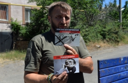 Донецька область, Авдіївка.

Українські патріоти відправили повітряну «бандероль» до окупованого Донецька
