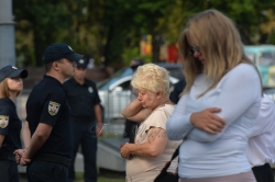 Ритуал увічнення пам’яті працівників органів внутрішніх справ та відкриття нових меморіальних плит, на яких вперше викарбувані імена загиблих поліцейських.