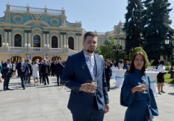 День Незалежності України.
Святкове прийняття у Маріїнському палаці за участю Голови Верховної Ради України Андрія Парубія
