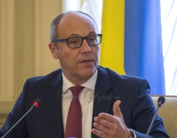 Голова Верховної Ради України Андрій Парубій взяв участь у роботі круглого столу «Впровадження антикорупційних реформ в Україні»