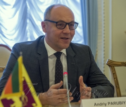 Зустріч Голови Верховної Ради України Андрія Парубія з делегацією депутатської групи дружби з Україною Парламенту Демократичної Соціалістичної Республіки Шрі-Ланка