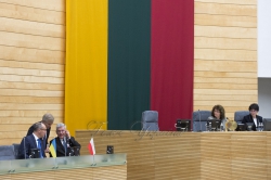 Участь Голови Верховної Ради України Андрія Парубія у пленарному засіданні Сейму Литовської Республіки