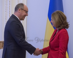 Зустріч Голови Верховної Ради України Андрія Парубія зі співдоповідачами комітету з питань дотримання обов’язків і зобов’язань державами-членами Ради Європи Парламентської Асамблеї Ради Європи Джемою Гроздановою та Альфредом Хеєром