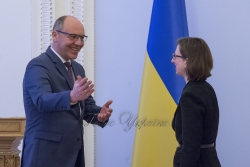 Зустріч Голови Верховної Ради України Андрія Парубія із заступником помічника Міністра оборони США з питань України, Росії та Євразії Лорою Купер