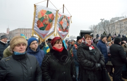 Голова ВР України Андрій Парубій, президент України Петро Порошенко взяли участь у Об’єднавчому соборі українських православних церков