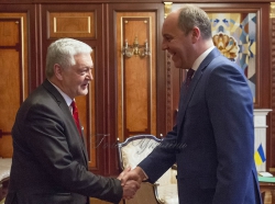 Зустріч Андрія Парубія з Послом Республіки Польша Яном Пєклом.