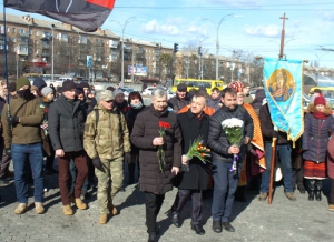 Вшанування пам'яті Олени Теліги у Бабиному Яру
