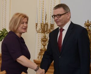 Зустріч Ірини Геращенко з делегацією Комітету у закордонних справах Палати депутатів Парламенту Чеської Республіки
