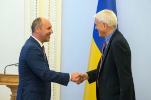 Зустріч Андрія Парубія з делегацією Атлантичної Ради.