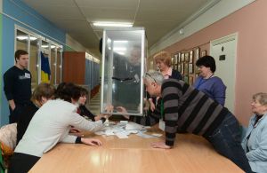 Підрахунок голосів виборча дільниця 800133