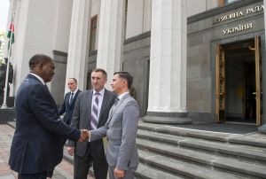 Зустріч А. Парубія з Головою Національної Асамблеї Парламенту Республіки Кенія Джастіном Мутурі