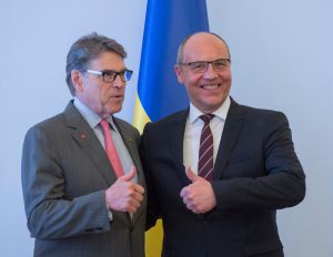 Зустріч А. Парубія з міністром енергетики США Р. Перрі