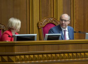 Ранкове пленарне засідання Верховної Ради України.
Голова Верховної Ради України Андрій Парубій
