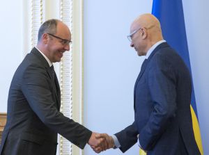 Зустріч Андрія Парубія з Командувачем цивільними операціями Європейської служби зовнішньої діяльності Вінченцо Копполою 