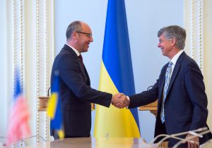 Зустріч Андрія Парубія з Тимчасовим повіреним у справах США в Україні Вільямом Тейлором