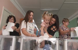 Позачергові парламентські выбори. Київ, ДВК 800129