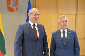 Голова ВР України Андрій Парубій зустрівся зі спікером Сейму Литовської Республіки Вікторасом Пранцкєтісом. 