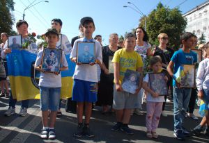 Марш захисників України до Дня Незалежності України.
