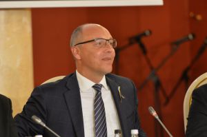 Голова Верховної Ради України Андрій Парубій здійснює візит до Литовської Республіки. Панельна дискусія.