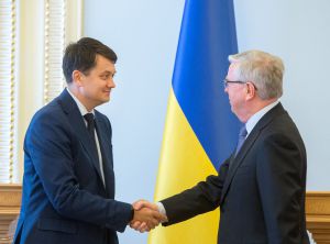 Зустріч з делегацією Європейського Парламенту на чолі з паном Петом Коксом
